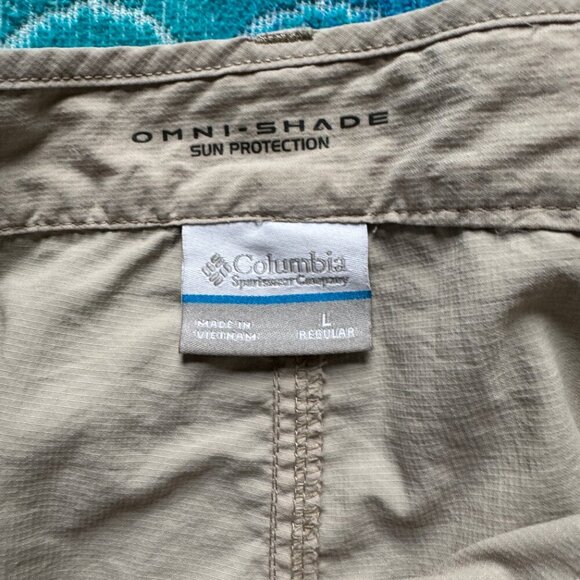 EUC Columbia Aruba V Convertible Pants to Shorts Size Women's Large - Picture 3 of 6
